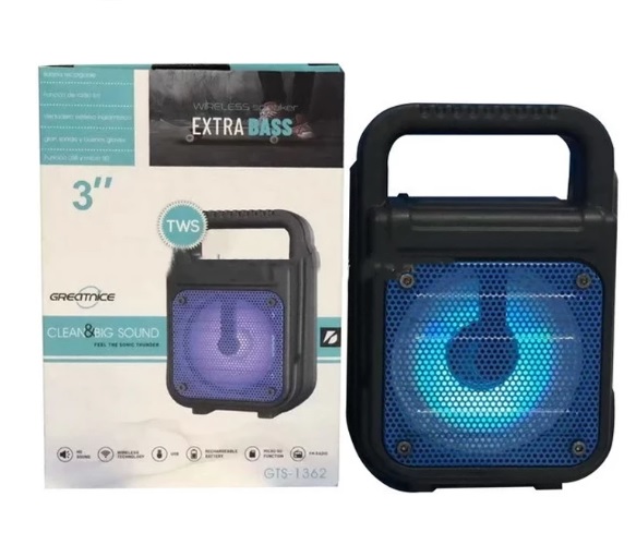 اسپیکر بلوتوثی قابل حمل مدل GTS-1362