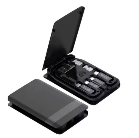 شارژر بی سیم بودی 15 وات و کیت 11 کاره مدل Budi WL515FB با گارانتی ۱۸ ماهه شرکتی (۶ ماه تعویض)