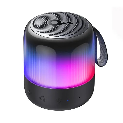 اسپیکر بلوتوثی قابل حمل انکر 8 وات مدل Anker Soundcore Glow Mini A3136 با گارانتی 18 ماهه شرکتی