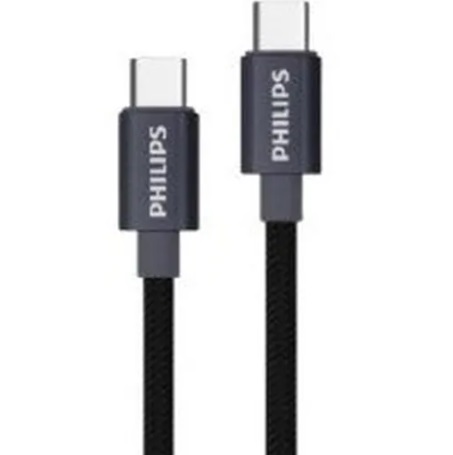 کابل USb -C به Usb - C فیلیپس مدل Philips DLC 5533 با گارانتی 12 ماهه شرکتی