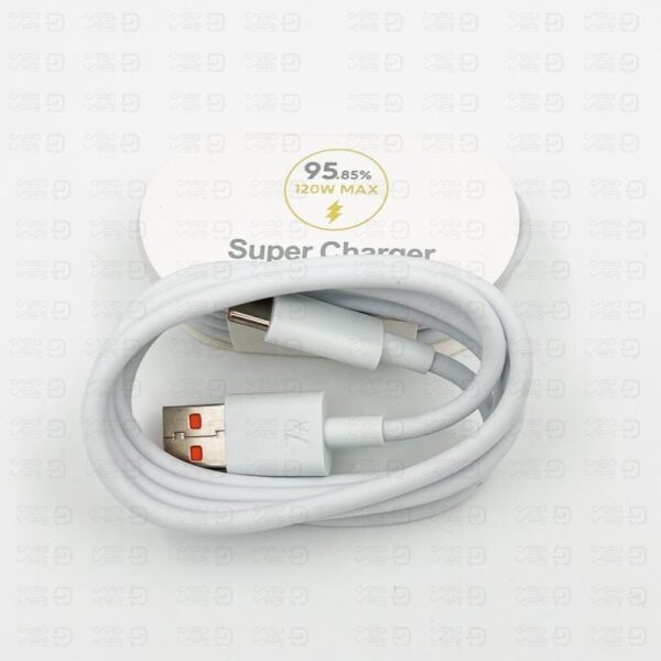کابل Type-C شیائومی Org توربو فست با قابلیت نمایش ثانیه شمار 120W Max